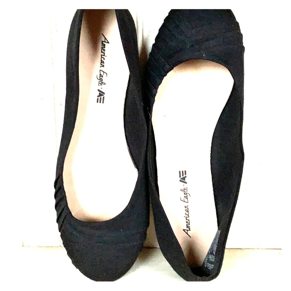 NWOT Black flats by American Eagle